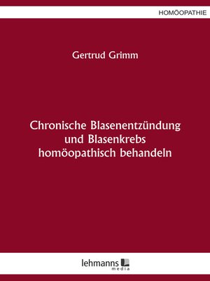 cover image of Chronische Blasenentzündung und Blasenkrebs